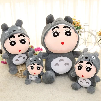 

Cartoon cute crayon Xiaoxin transformed into chinchilla plush toy Xinchen plush panda cartoon ragdoll software filled baby pillo