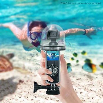 

Professional Diving Waterproof Case Protective Camera Housing 360° Shooting Underwater 60M/197ft for DJI OSMO Pocket Camera