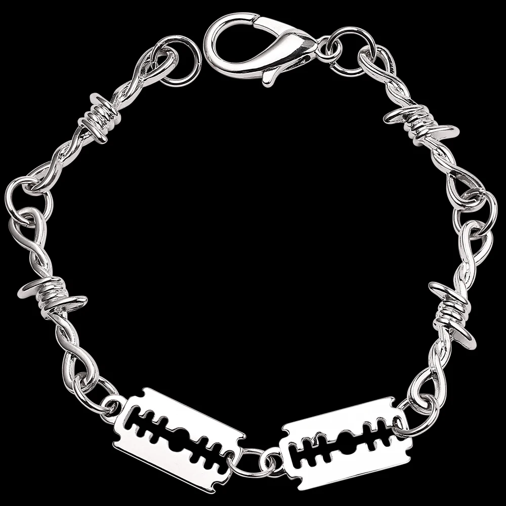 Панк креативный чертополох и шипы короткое ожерелье унисекс ожерелье Харадзюку хип-хоп модное ожерелье уличная Мужская Женская крутая цепочка с подвеской