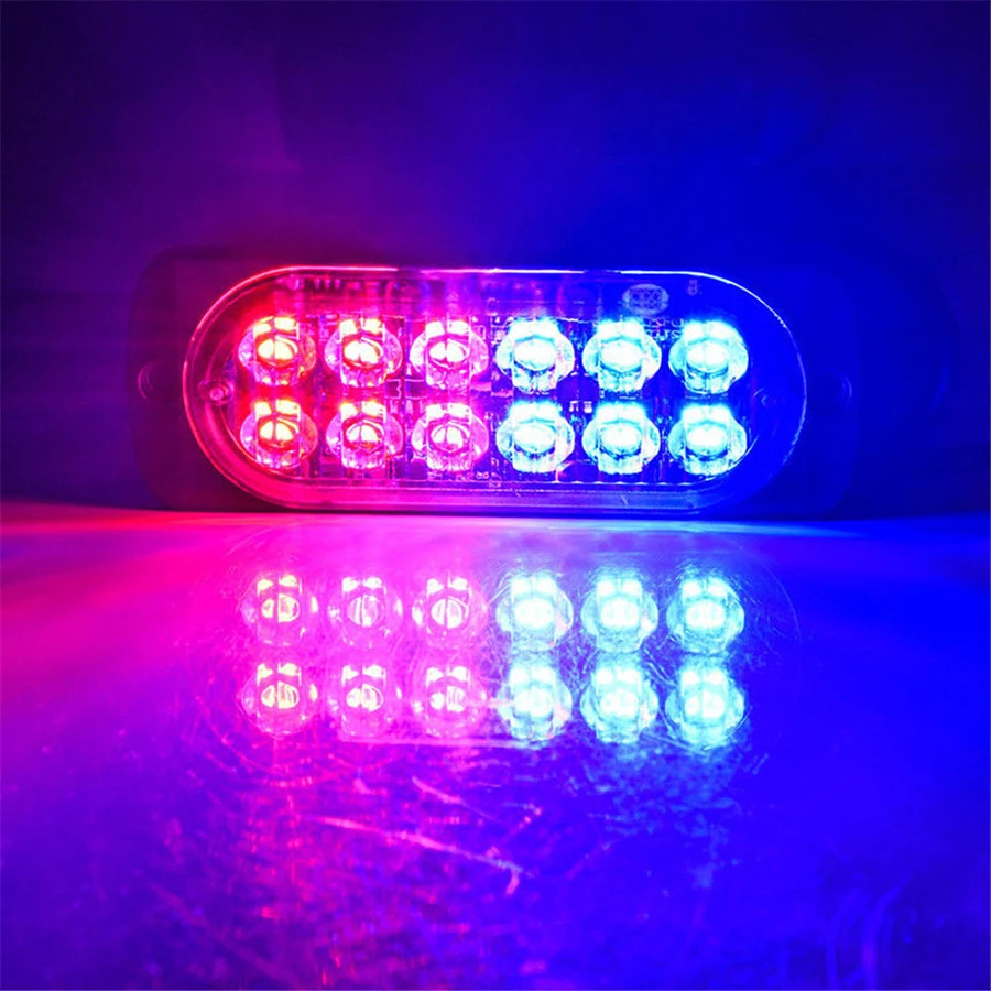 12V 24V 36W 12 W светодиодный автомобиль светотехника для грузовика вспышки света светодиодный мерцающий сигнал светофора лампы Автомобильный светодиодный Стробоскопическая Лампа Аварийного освещения маяк