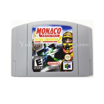 

MonacoGrandPrixRacingSimulation2 64 Bit Video Game Cartridge Card for Nintendo 64 Console English Language EUR PAL Version