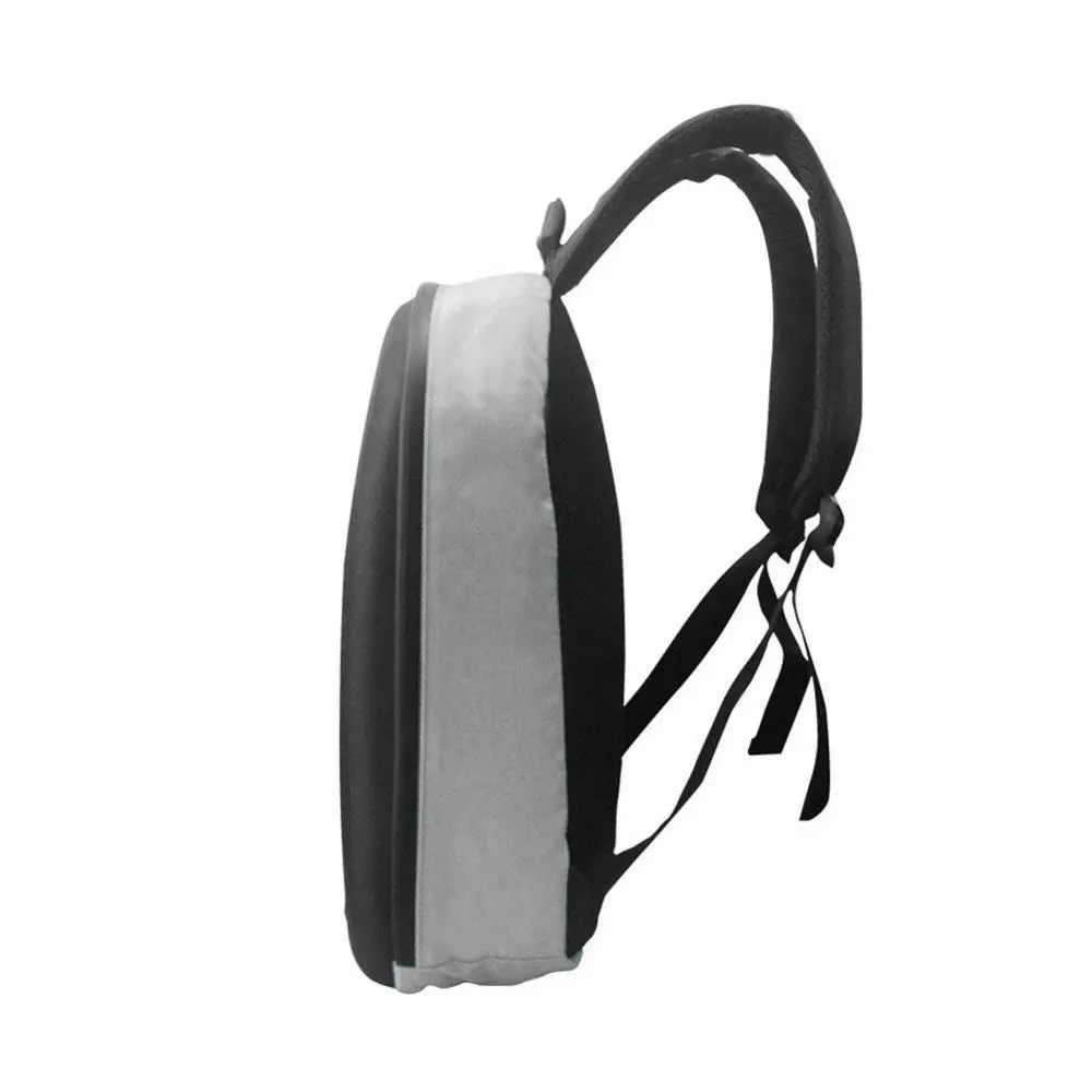 Gray Bag Светодиодный рюкзак с дисплеем на экране, беспроводной рекламный рюкзак с Wi-Fi и управлением через приложение, светодиодный рюкзак для прогулок - Цвет: Gray Bag