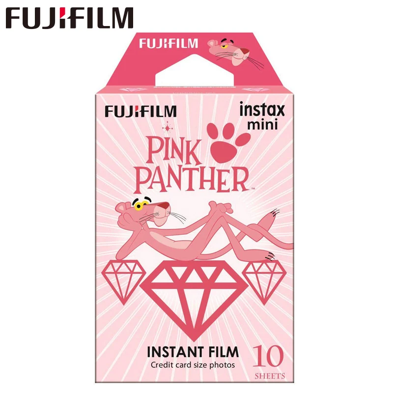 10-100 листов Fujifilm Instax Mini пленка Instax Mini 8 9 Розовая пантера пленка для Fuji Mini 7s 25 26 70 90 мгновенная камера SP-1 SP-2