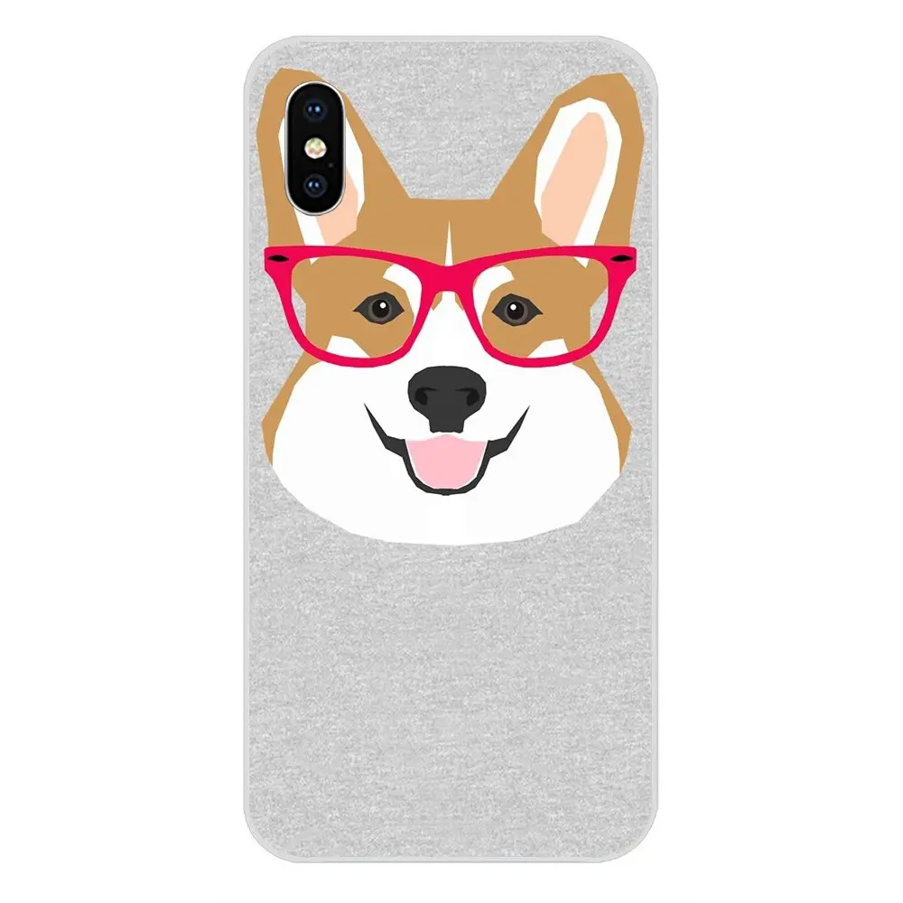 Мультфильм милый корги Вельш-корги чехол из полиуретана с принтом для Huawei Honor 4C 5A 5C 5X6 6A 6X7 7A 7C 7X8 8C 8S 9 10 10i 20 20i Lite рro