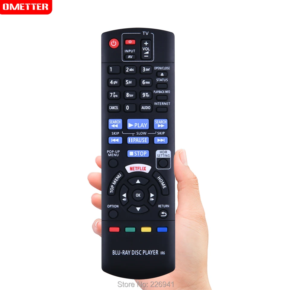 Telecomando Universale Per Panasonic DP-UB9004 (N2QAYA000172) - Nuovo, IR Wireless