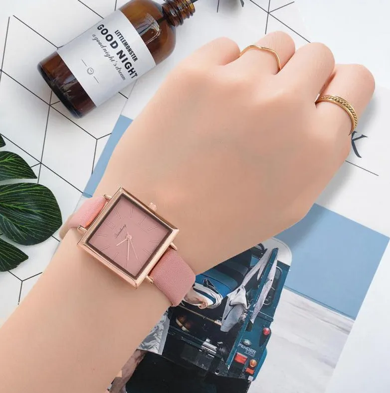 Новые популярные часы модные студенческие повседневные для мужчин и женщин