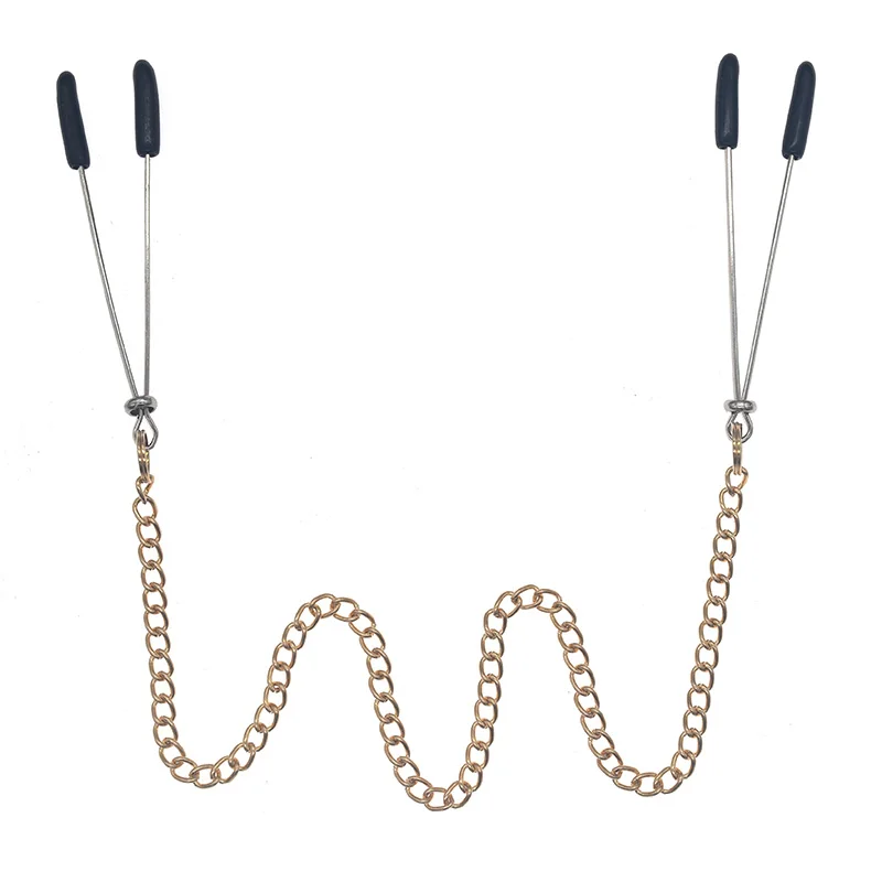 Металлический ниппель Зажимы с цепочкой зажимы для флирта набор эротического