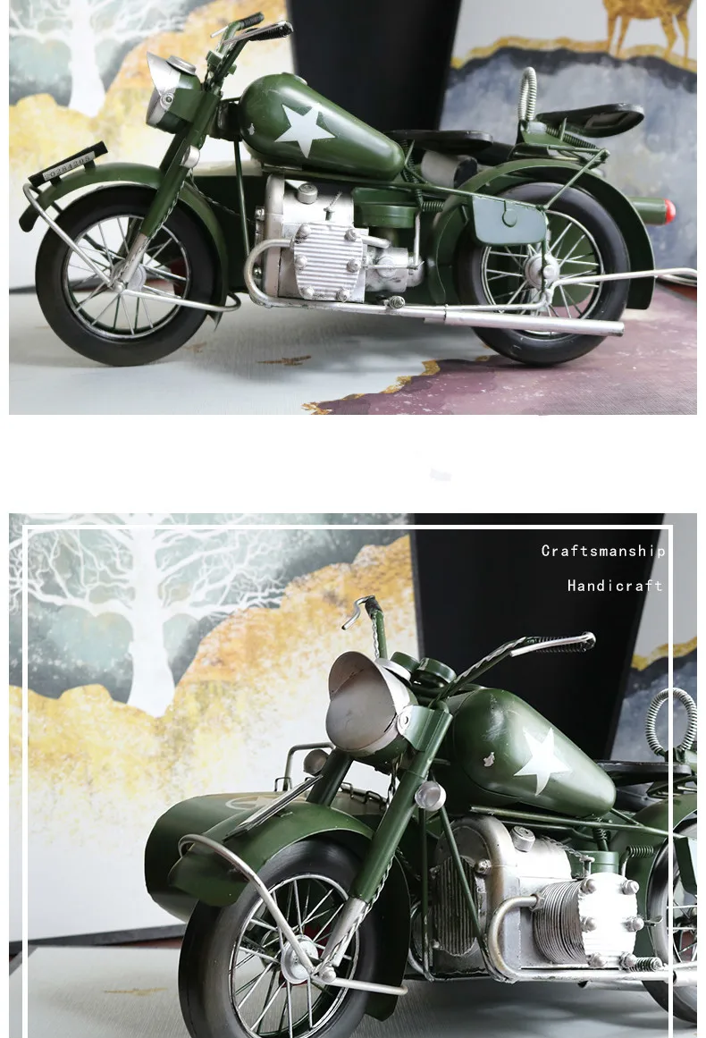 Немецкая новая модель мотоцикла R71 из кованого сплава литая домашняя игрушка для детей и взрослых ремесла