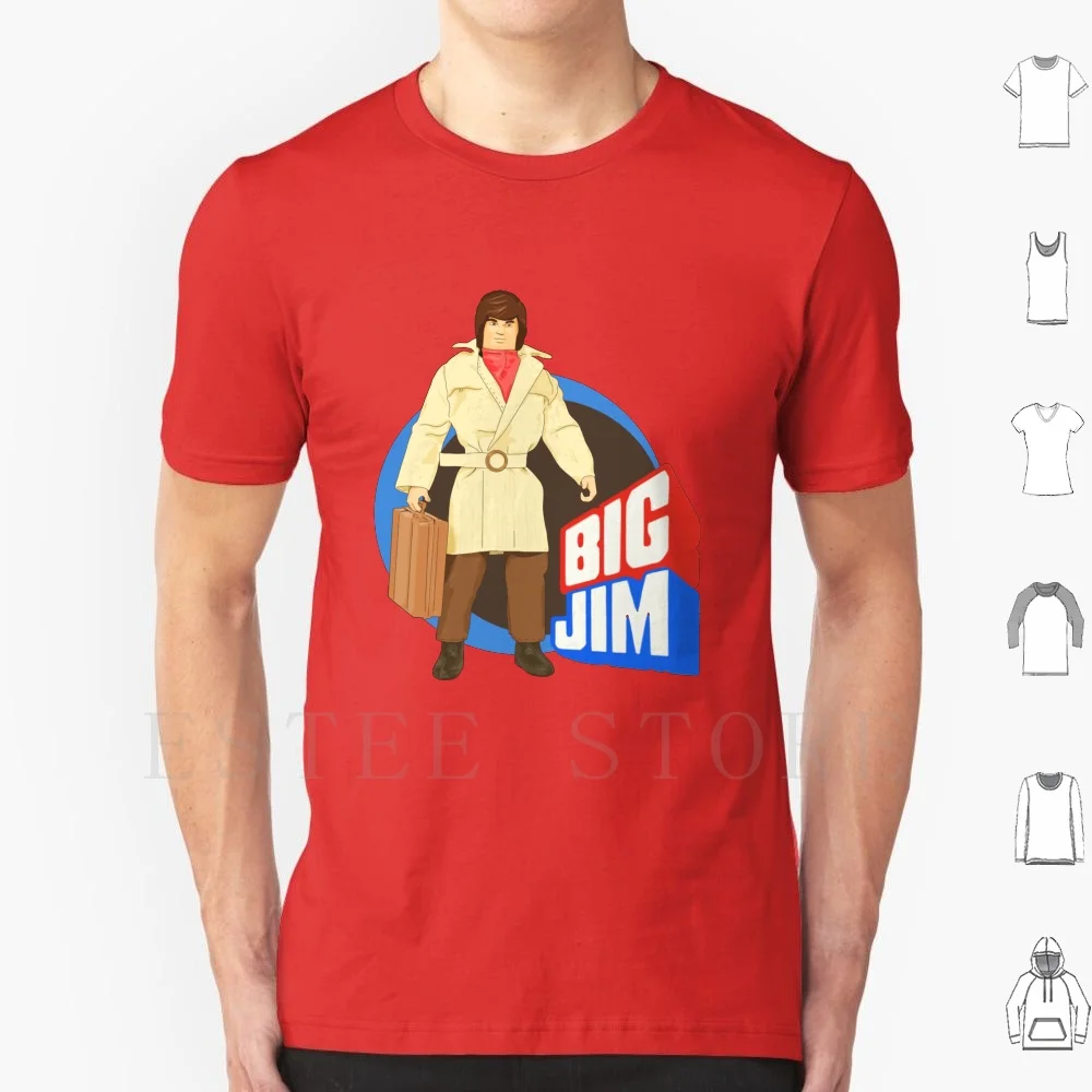 Big Jim Action Figure Edition T Shirt Stampa Action Figure In Cotone Mattel Action Figure Big Jim Big Jim Doll Giocattoli Per Bambini Giocattolo