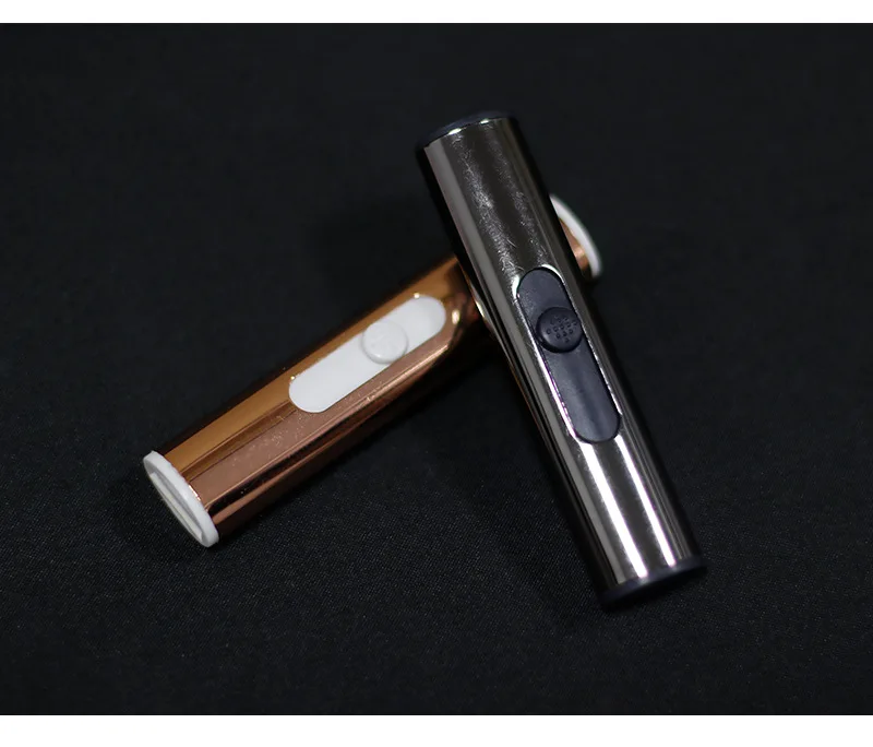 Ветрозащитная Зажигалка USB Электронная зарядка прикуриватель Заказная креативная зарядка мини Бесшумная зажигалка
