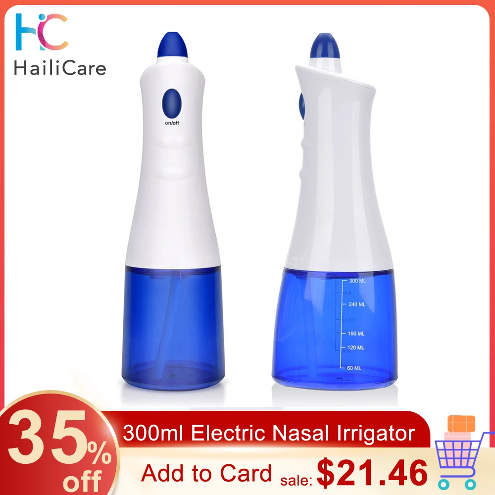 300ml Electric Nasal Irrigator Nose Wash Cleaning Machine Nasal Wash  Cleaner Prevent Allergic Rhinitis Care Pot Nasal Rinse|Nose Cleaning Machine|  - AliExpress