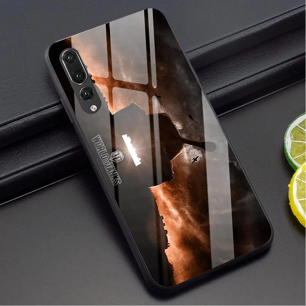 K0102208 Чехол для телефона world of Tanks из закаленного стекла для huawei P30 Lite mate 20 Lite Honor 9 10 Lite 7A P10 P20 P30 PRO P Smart - Цвет: K0102208