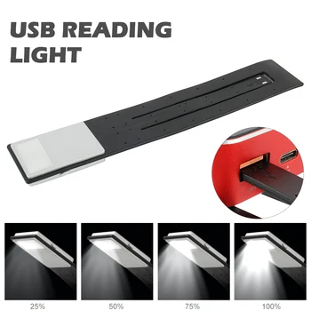 

Portable LED Reading Book Light Rechargeable Reading Lamp Compact Book Light Flexible LED Light Clip-on LED Lamp Book Light