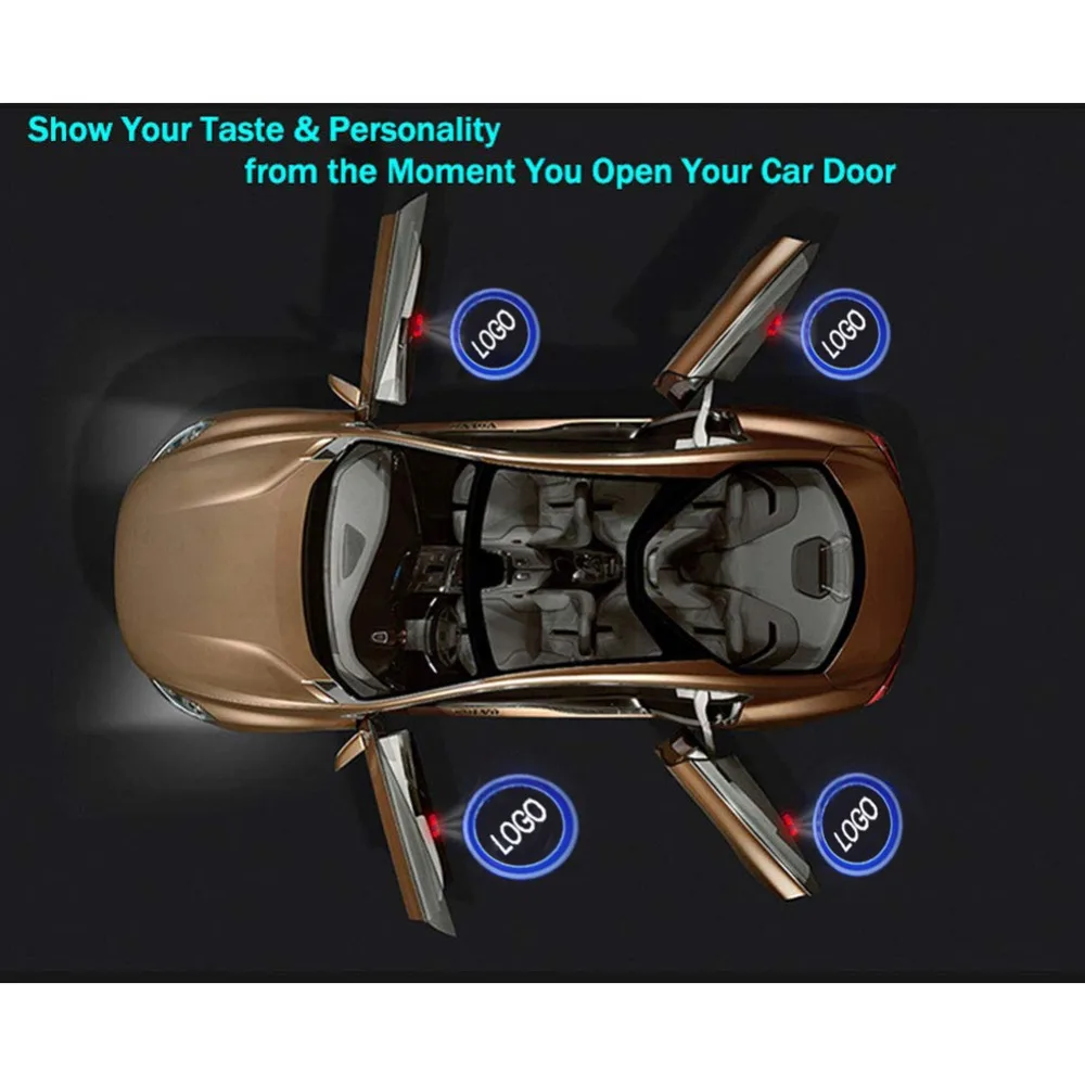 Освещение двери автомобиля Проектор Любезно Добро пожаловать логотип светильник авто логотип тени проектор для BMW логотип Добро пожаловать светильник s