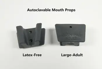 

1x Dental Mouth Props Opener Silicone Bite Blocks Tongue Piercing Autoclavable Adult Large Black SuperGood