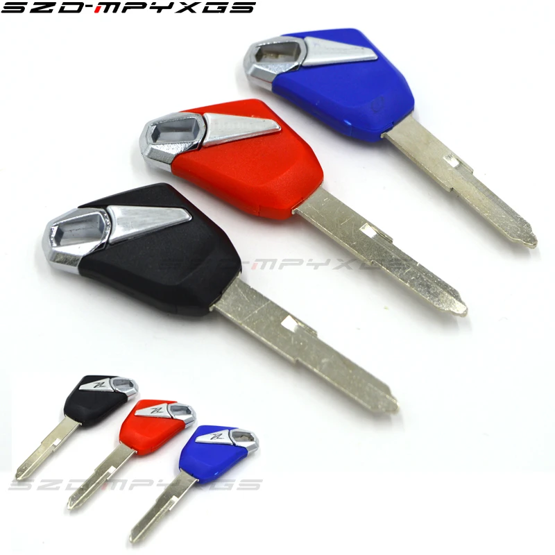 

Motorcycle left and right blank key uncut blade for Kawasaki ZX6R ZX636R ZX7 ZX9R ZX10R ZX12R ZX14R ZXR250 ZXR400 ZZR400 ZZR600 ZZR1400 ZRX1200
