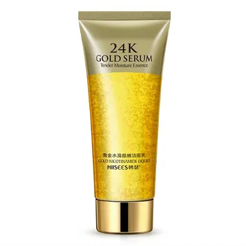 

24 Gold Whitening Spots Removing Acne Treatment Facial Cleanser Deep Clean Oil Control Purify Pores Fade Speckle Melanin