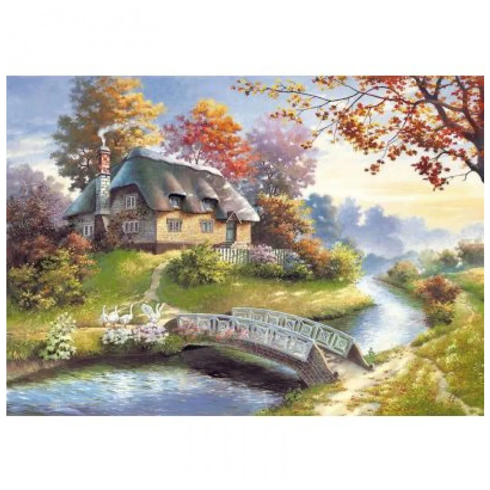 Пазл Коттедж Castorland 1500 деталей