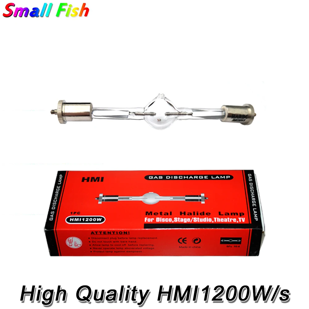 5 шт./лот, дискотечный галогенный светильник HMI1200W/s, короткий 1200 Вт, движущаяся головка, сканер, лампы HTI 1200 Вт/GS MSI 1200 Вт, сценический светильник, лампа