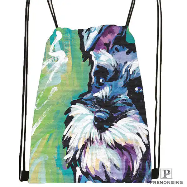 Drawstring Backpack Изготовленная на заказ Ruby Toothy походная сумка на шнурке милый рюкзак для детей(черная спинка) 31x40 см#180531-03-35 - Цвет: Drawstring Backpack