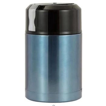 

Stainless Steel Insulation Lunch Box for Hot Food with Containers 1000Ml Vacuum Flasks Thermo Mug Thermocup Blue