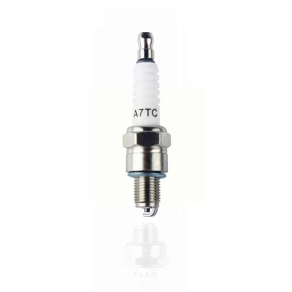 Гоночный 3 электроды свечи зажигания A7TC для 50cc 70cc 90cc 110cc 125cc Dirtbikes ATVs Cubs HONDA CRF50 DAX