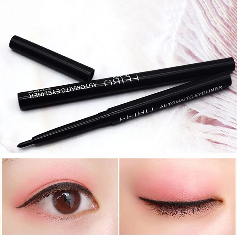 Women Eyeliner Black Automatic Liquid Eyeliner Waterproof And Sweatproof Not Easy To Smudge Long-lasting Non-marking Eye Pencil Women Eyeliner Black Automatic Liquid Eyeliner Waterproof And Sweatproof Not Easy To Smudge Long-lasting Non-marking Eye Pencil
