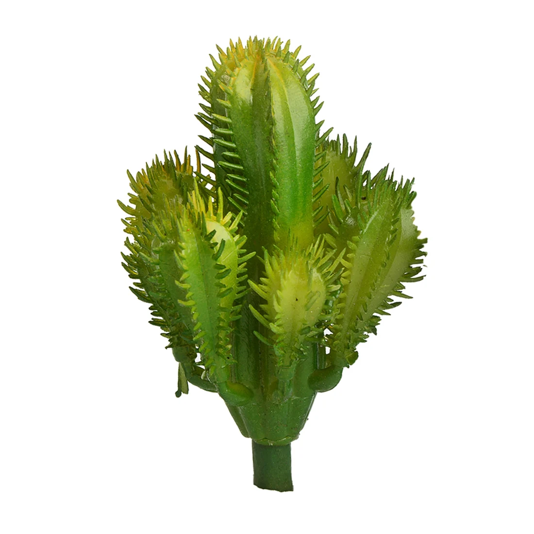 1 шт., искусственные мини-суккулентные растения, яркие кактусы, украшение для дома, бонсай, растение с вазой для офисного стола, Комнатные растения - Цвет: 14.5x7cm