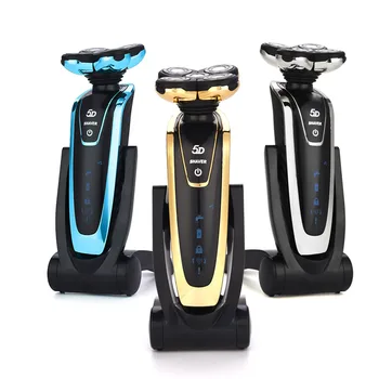 

Waterproof Electric Shaver Rechargeable Beard Trimmer 5D Floating Five Blade Head Razor Shaving Machine For Men Beard Wet Dry