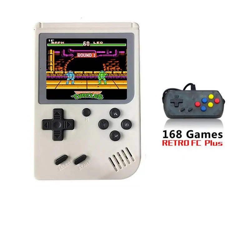 Hobbylan Ретро FC мини ручная игровая машина 3 дюйма 168 игры двойной человек версия с ручкой ручное игровое устройство d25