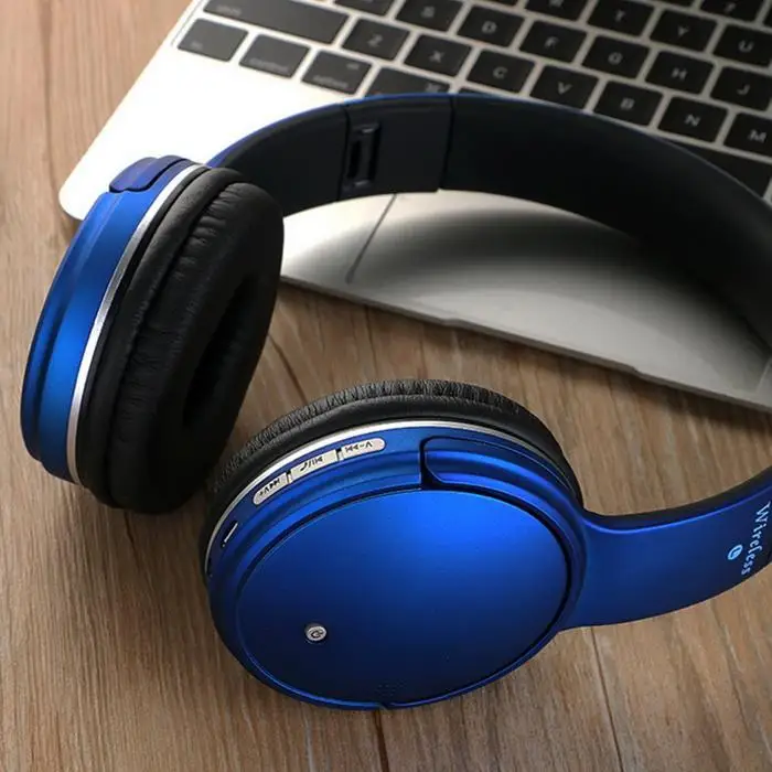 Беспроводные наушники стерео с микрофоном Bluetooth беспроводные наушники 3,5 мм разъем для планшета телефон Поддержка TF карта Bluetooth гарнитура
