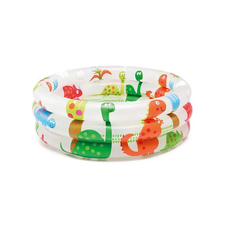 

Genuine Product Intex57106 Circle Inflatable Zhensanhuan Dinosaur And Volcano Infant Pool Infants Cushion