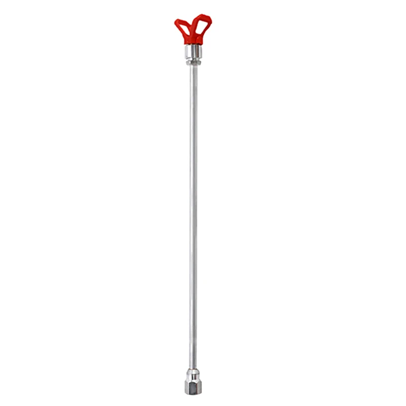 Red 75cm 20 Вт, 30 Вт, 50/75 см надежных партнеров! безвоздушные Краски распылитель Пистолеты бумажные формы для наращивания удочка подходит спрей Пистолеты инструмент Запчасти с наконечником гвардии седло форсунки - Цвет: Red 75cm