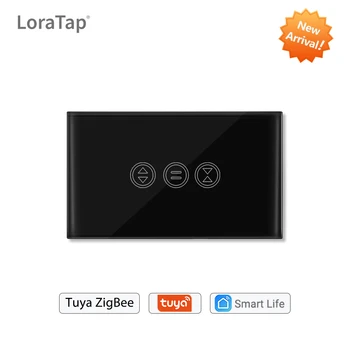 

Tuya Smart Life ZigBee 3.0 Curtain Blind Switch for Roller Shutter Electric motor Google Home Alexa Voice Control App Timer DIY
