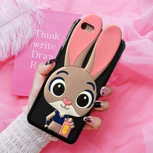 Мягкий чехол для телефона Huawei Honor 4C 6C Pro 6A 5A Play 6X 5X 8 7 Lite V8 V9 Play 7i Shot X, милый чехол из ТПУ с кроликом(China)