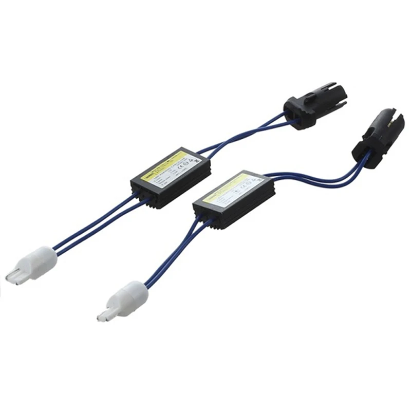 1ks T10 canbus kabel 12V LED výstraha canceller dekodér 501 T 10 W5W 192 168 auto světel ne defekt canbus OCB nakládat rezistor