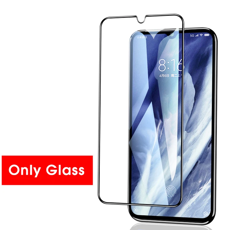 Only Screen Glass 2-в-1 полный Экран протектор Закаленное Стекло для Xiaomi mi 9 mi 9 Pro Камера эффектом гладкого на Xiomi mi A3 9T Pro защитный Стекло - Цвет: Only Screen Glass