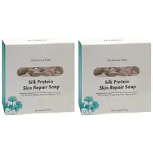 

Long Brushed Goat Milk Soap Moisturizing Repair Cleansing Soap Silk Protein Skin Repair Soap Oil Control Essence Soap