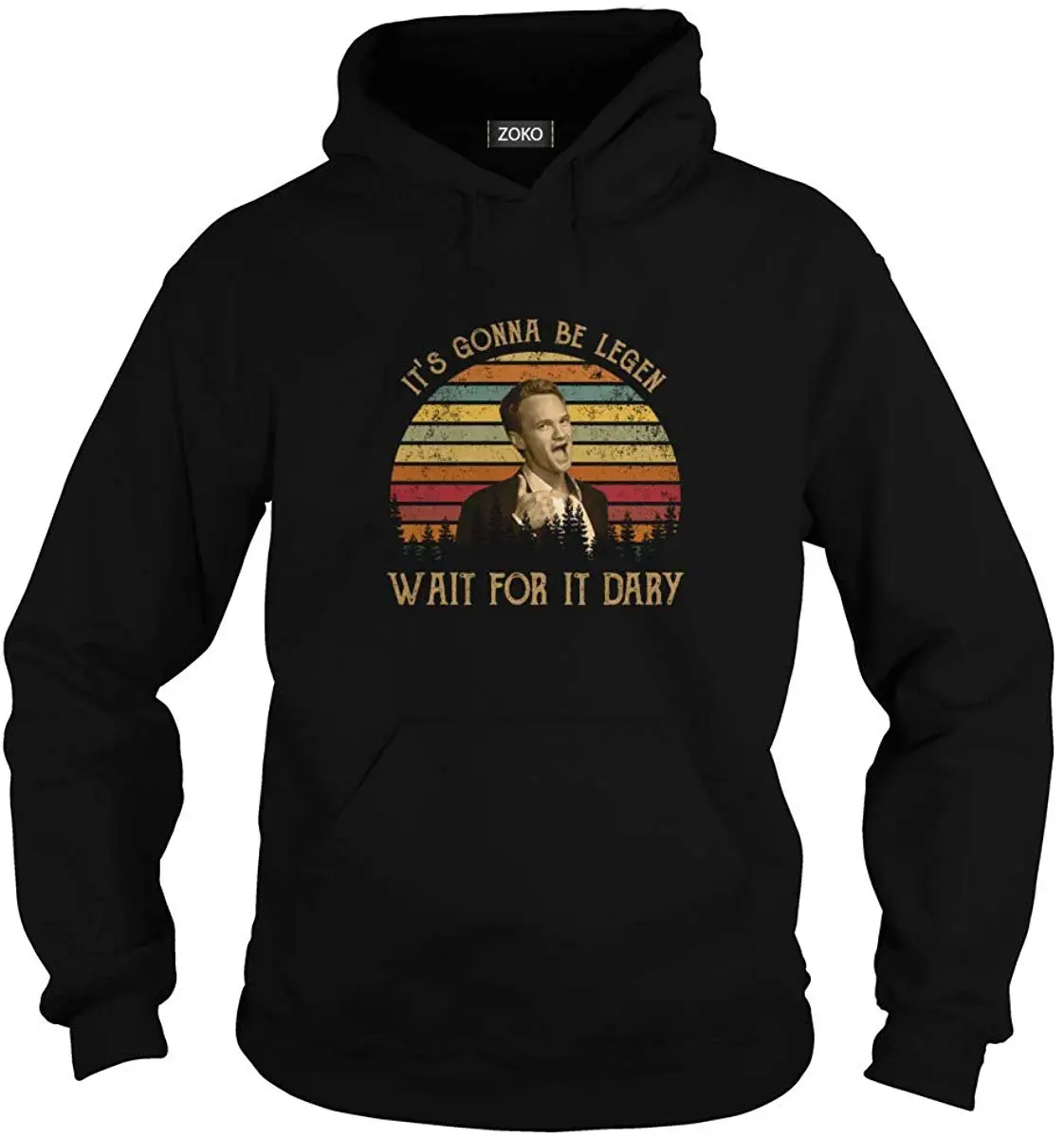 It's gones Be Legen Wait for It Dary футболка унисекс для мужчин и женщин толстовка с капюшоном