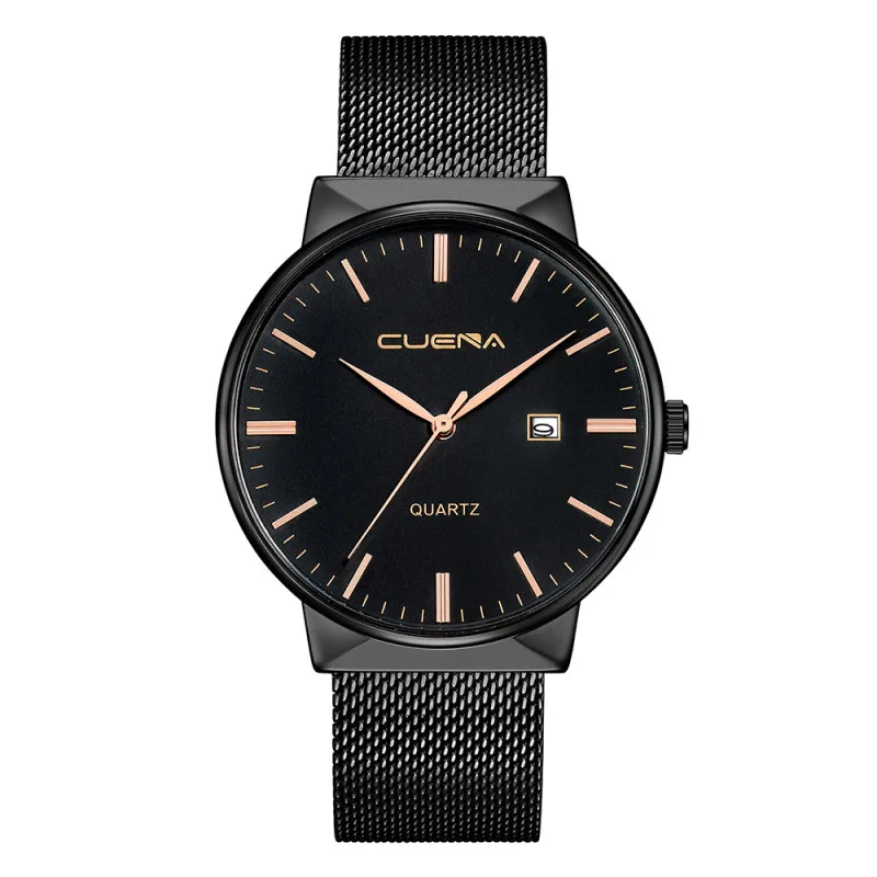 Fashion Watch Men Military Sport Stainless Steel Analog Quartz Wrist Watch Waterproof Ultra Thin Women Men Clock reloj hombre /N - Цвет: A