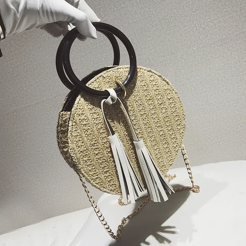 

2018 New Style Cool Small round Bag Trend Versatile Different Size Bags Europe And America WOMEN'S Handbag Shoulder Cross-body W