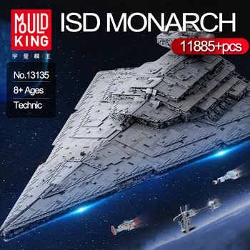 

Mould King 11885pcs ISD Monarch Building Blocks Fit MOC-23556 Bricks Set Models Toys For Children Kids Gifts