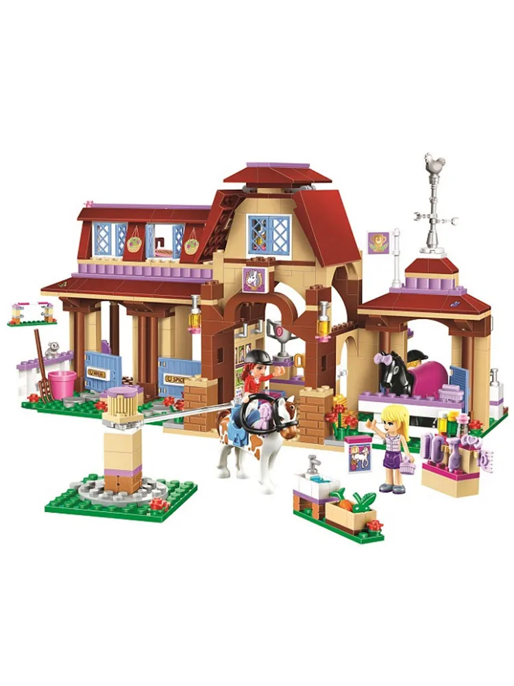 

10562 Friends Series Heartlake Riding Club Model Building Block Bricks Toy for girls Children Compatible Legoinglys 41126