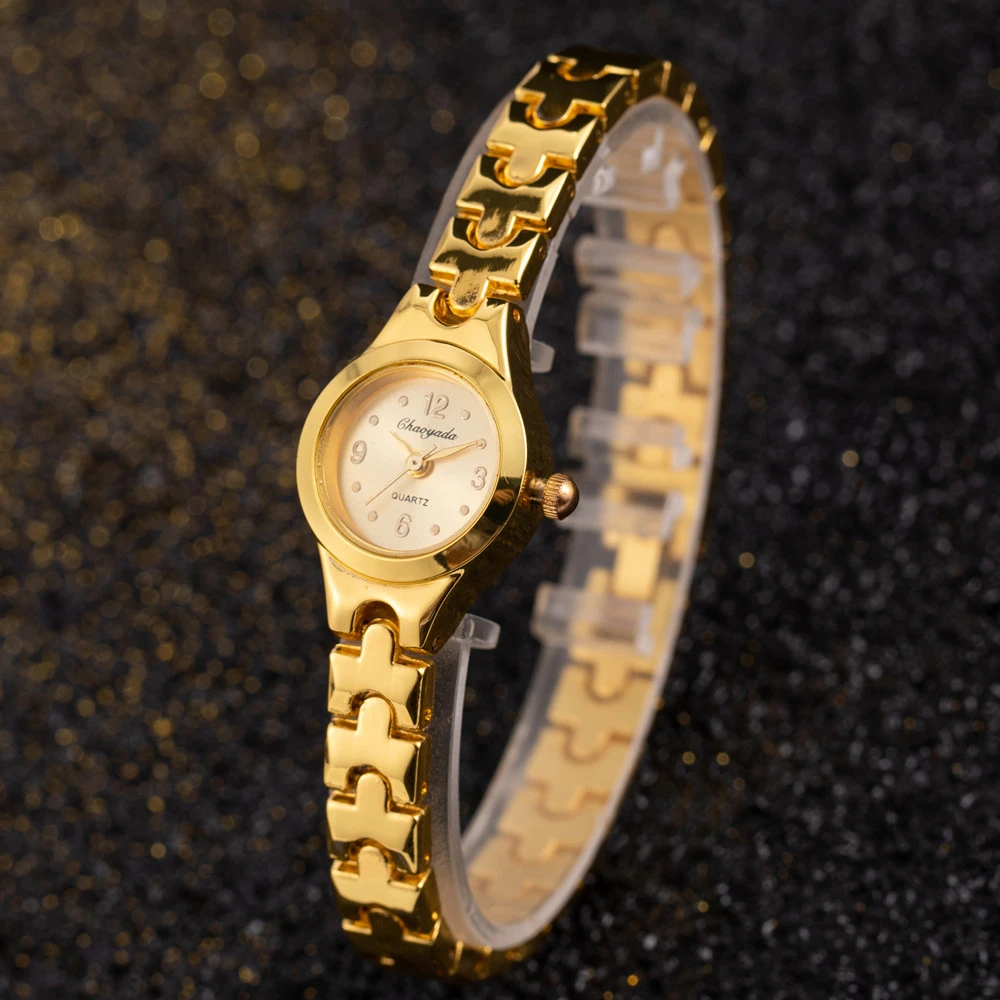 Relojes de de pulsera oro para mujer, de lujo, elegante, pequeño, Reloj de pulsera|Relojes de mujer| - AliExpress
