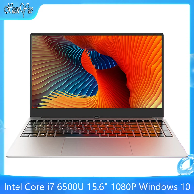 XUANYAO ультратонкий ноутбук Портативный Тетрадь Intel Core i7 6500U ПК компьютер 15 6 дюймов