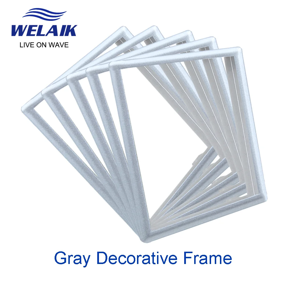 Decorative Frame EU Decorative Frame Chrome-plating ZSK101Y