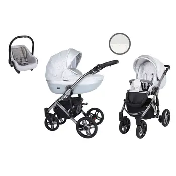 

Stroller bebe Mila premium Class graphite 3 piece, chair walkabout, carrycot and car babasling