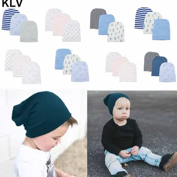 

Unisex Cotton Newborn Cap Set Infants Photography Props Baby Girls Boys Hat
