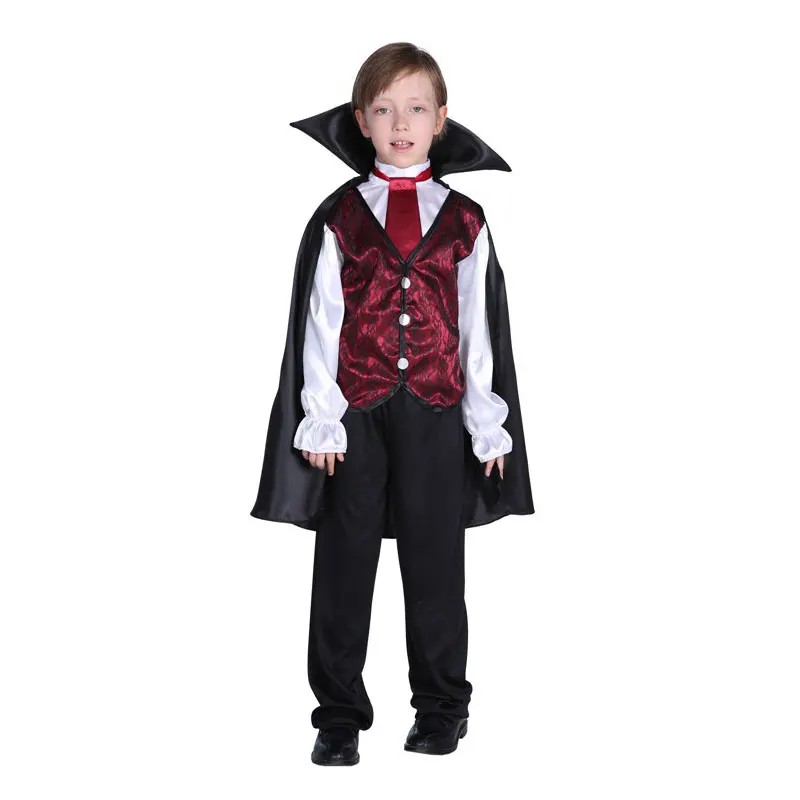 Fantasia Infantil De Vampiro Nobre, Traje Gótico, Vitoriano, Para Meninos,  Halloween, Festa, Carnaval - Fantasias P/ Meninos - AliExpress