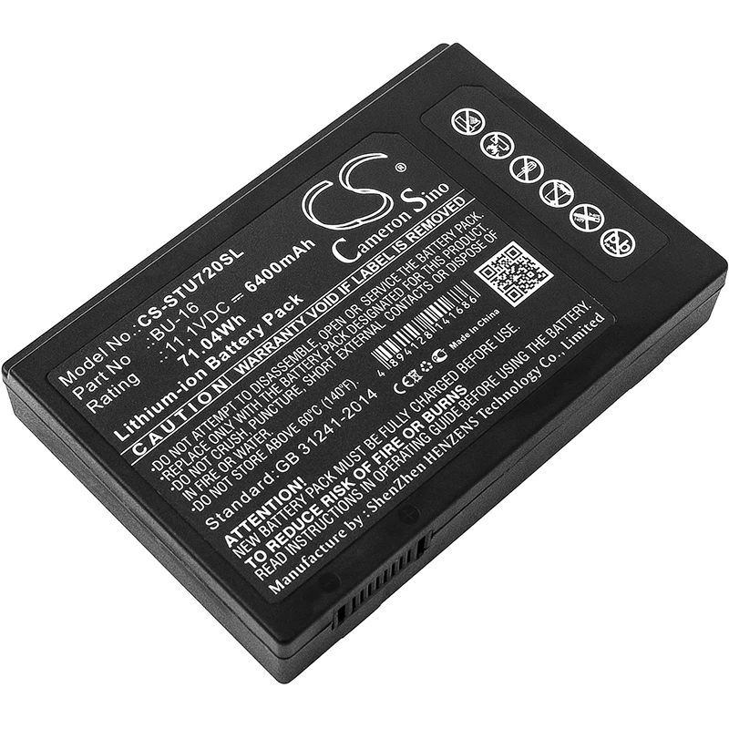 

UPGRADE Cameron Sino Battery For Sumitomo TYPE-72,TYPE-82,TYPE-Q102